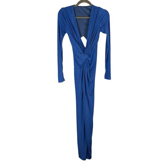 Katie May In A Mood Maxi Dress Ruched Twist Front Party Formal Prom Guest XS - Picture 4 of 12